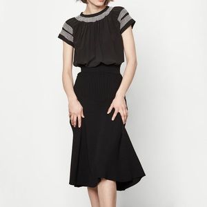 Ribbed Maje Skirt GREAT DEAL